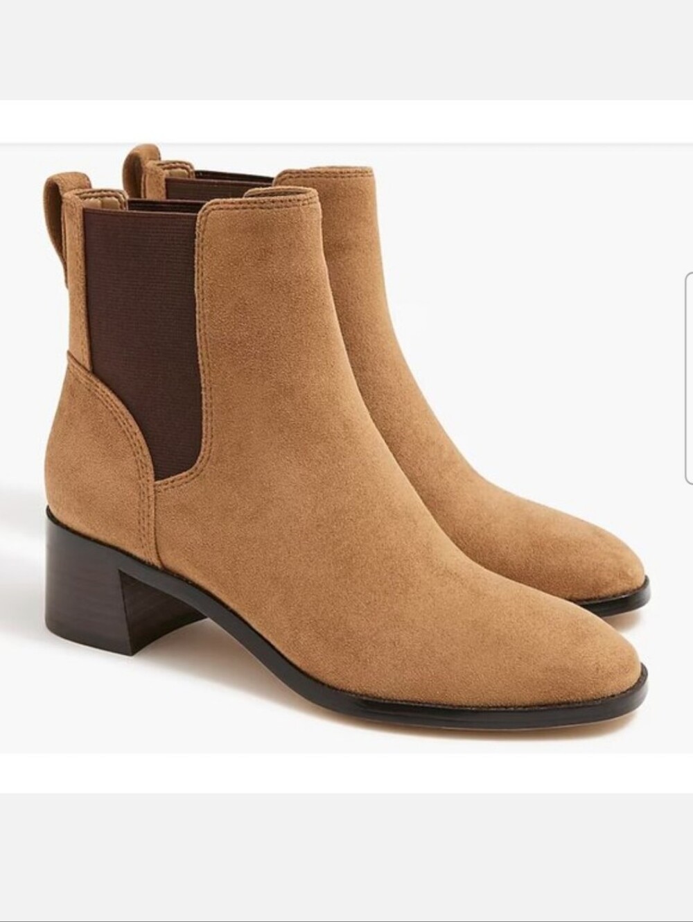 J Crew Suede Chelsea Boots - Size 9.5